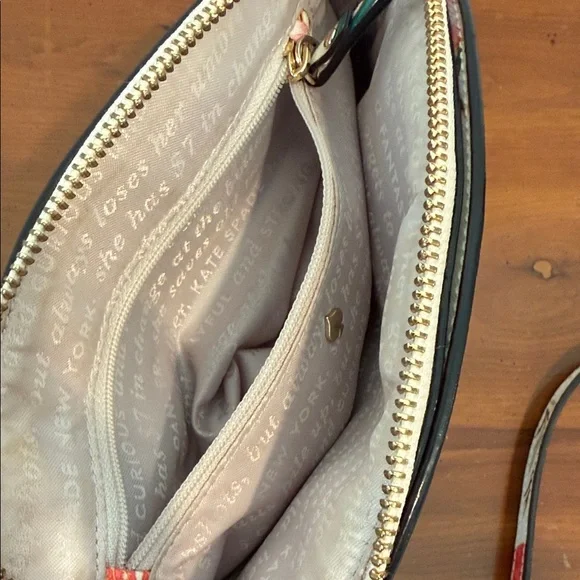 Kate Spade Floral Crossbody Bag - Cream and Red - Picture 4 of 8